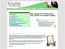 Tablet Screenshot of calmar.ie